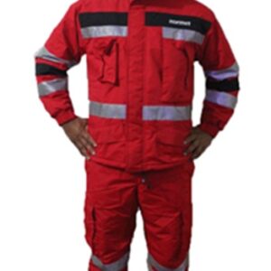 Traje Termico Casaca - Pantalón rojo